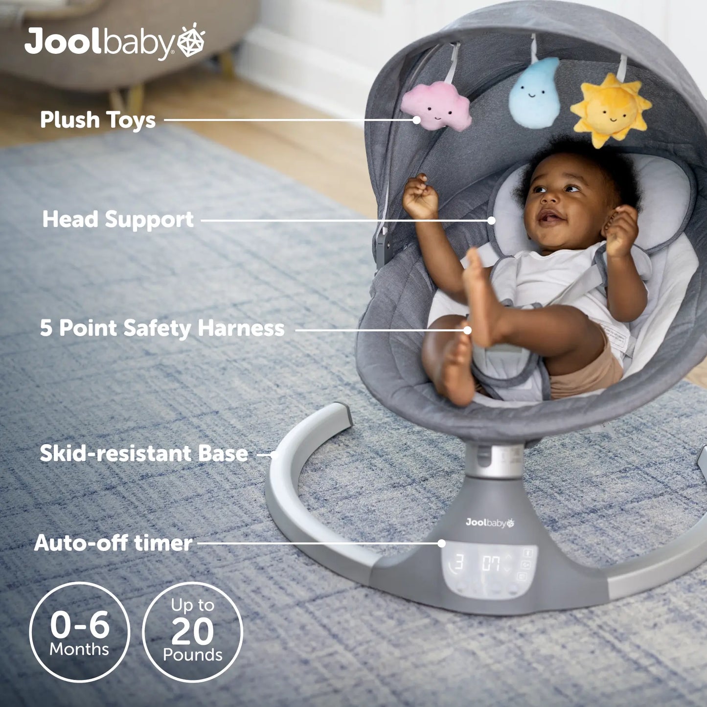Jool Baby Nova Signature Baby Swing