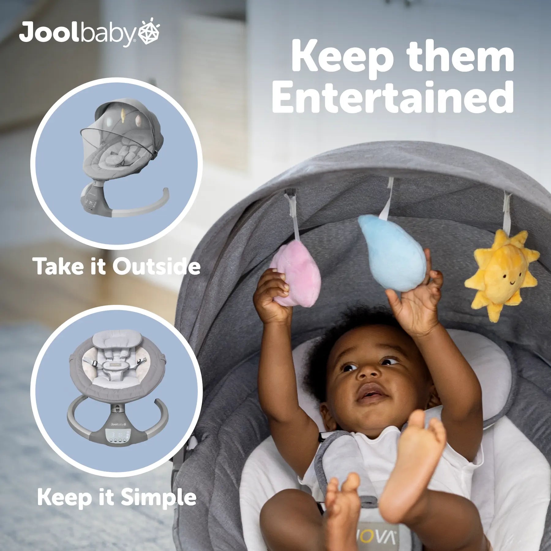 Jool Baby Nova Signature Baby Swing
